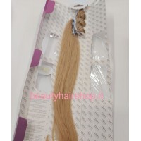 Tessiture di capelli veri con clips 60gr