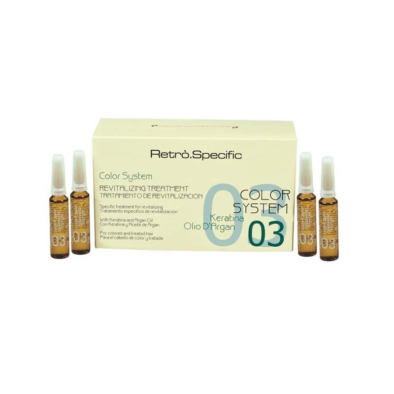 RETRO'.SPECIFIC KERATINA AMPOATE&ARGAN OIL