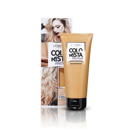 L'Oreal COLORISTA Washout PEACH HAIR