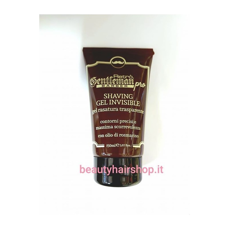 RETRO. GENTLEMAN BARBER SHAVING INVISIBLE GEL 150ml