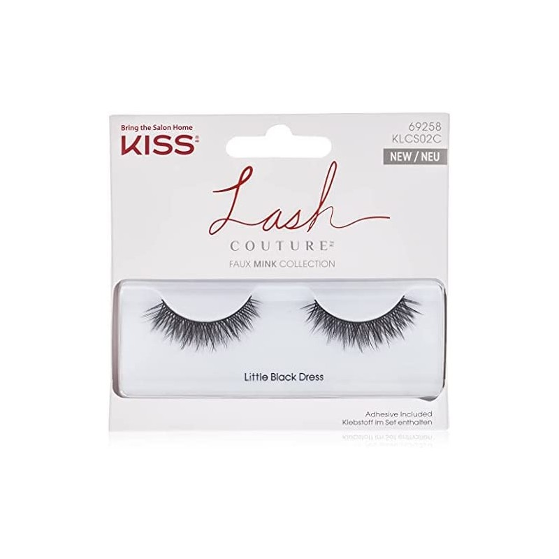 Kiss Lash Couture Black Dress Ciglia finte