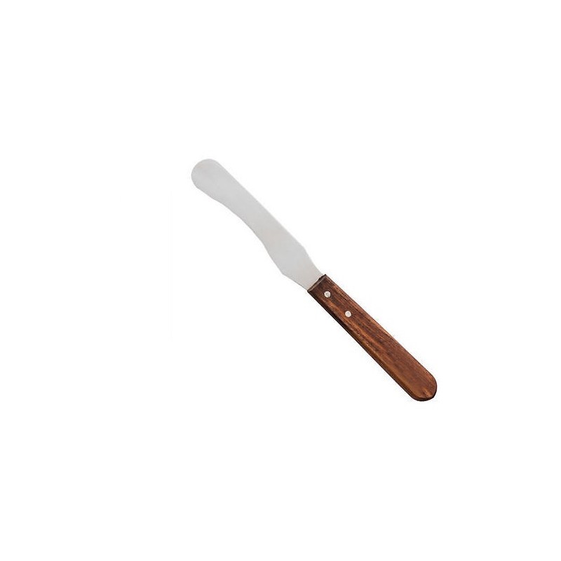 Steel spatula for waxing