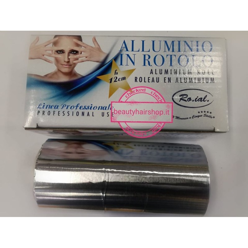 Vendita online stagnola professionale in alluminio per meches rotolo 15cm -  Ionocoid Cosmetici