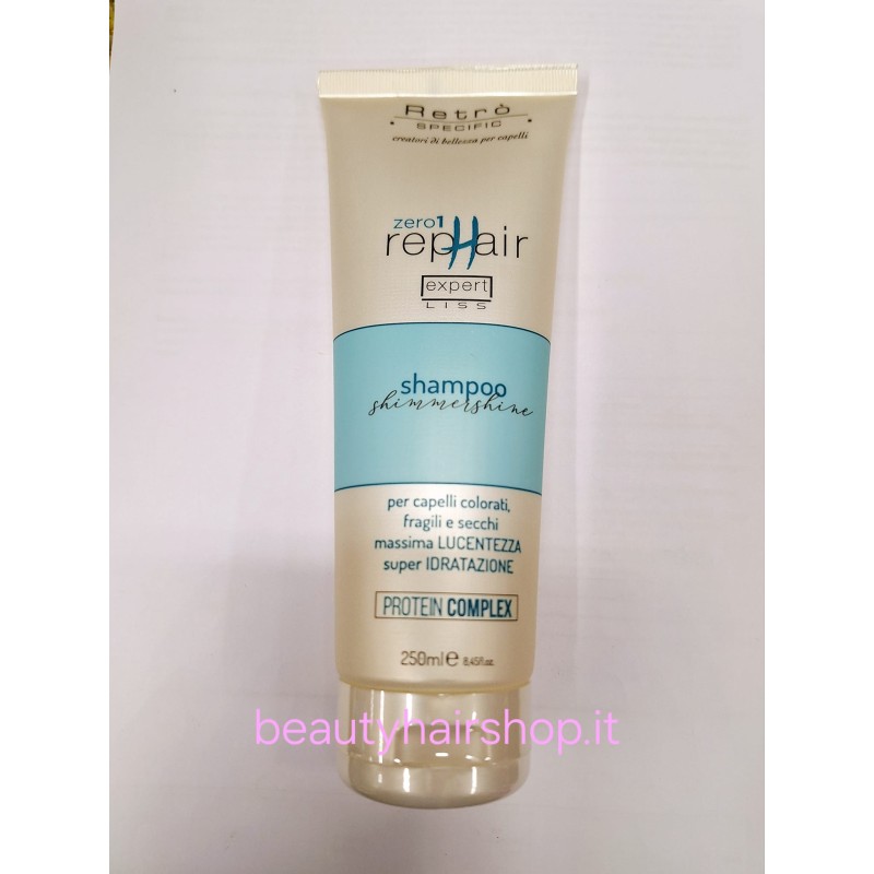 Retrò.Specific Shampoo Rephair Shimmer Shine Protein Complex 250ml
