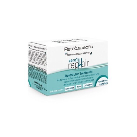 Retrò.Specific Fiale Ristrutturanti Zero1 Rephair 12x10ml