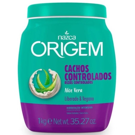 ORIGEM MASCHERA CAPELLI RICCI ALL'ALOE VERA 1Kg