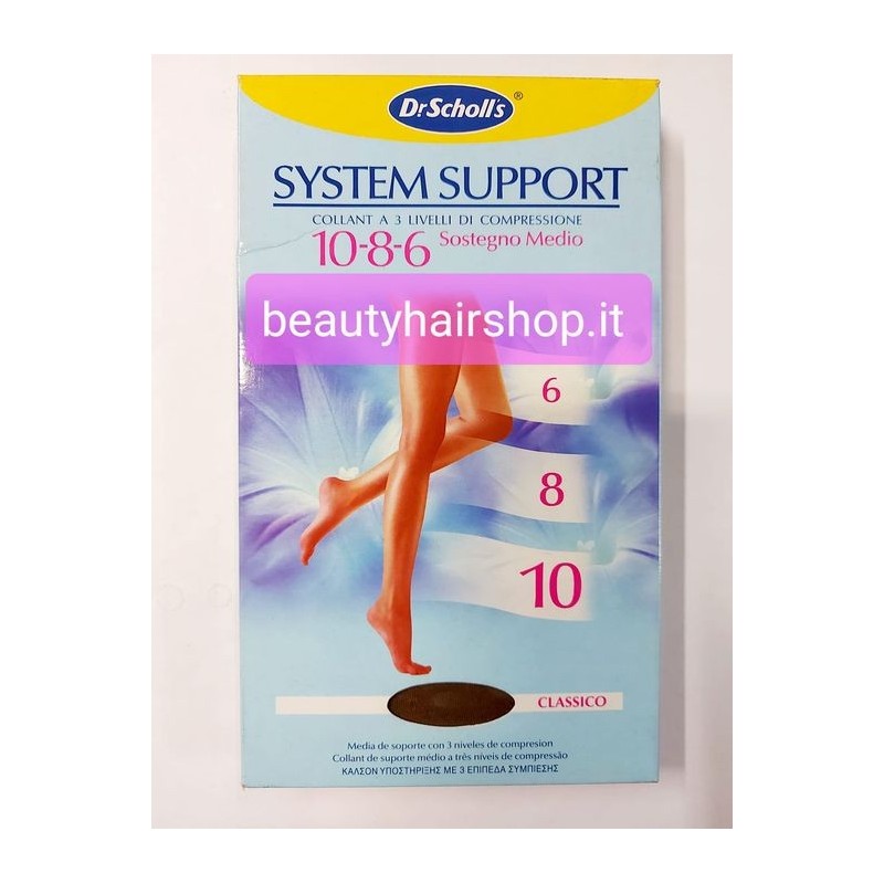 Dr Scholl's Collant 10-8-6 Taglia"2"