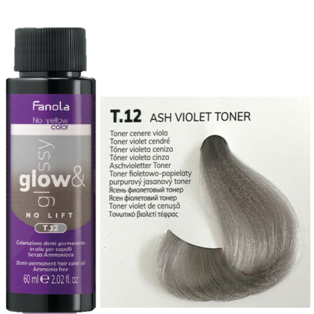 Fanola No Yellow Glow & Glossy T12  60 ml