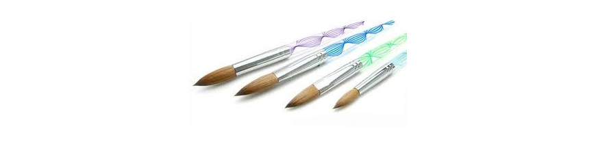 brushes-for-acrylic,nail reconstruction